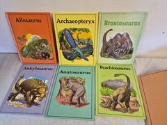 Rare Vintage 29 Rourke Hardcover 80’S Dinosaur Library Series Books Set