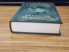SIGNED Tress of the Emerald Sea by Brandon Sanderson Kickstarter Edition