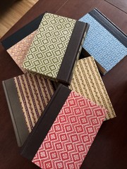 6 VINTAGE Readers Digest Condensed Books Colored Covers PLUS One Book Safe!