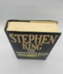 Stephen King The Tommyknockers HB HC DJ 1987 First Edition Printing Gold Putnam