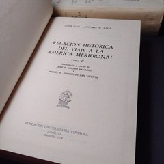 Relacion Historica Del Viage A La America Meridional, (1st Part Book 1 & Part 2)