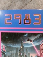 2983 Science Fiction Book CYBERPUNK Jonathan Martinez Hardcover Action Romance