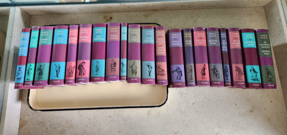 The Oxford Illustrated Dickens 20 Volume Complete Set by Charles Dickens