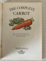 The Complete Carrot Caroline Francis 1981 First Ed Illustrated Mini Cookbook PB