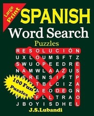 J S Lubandi Large Print Spanish Word Search Puzzles (Paperback)