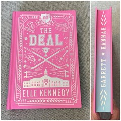The Deal By Elle Kennedy Collector’s Edition Off Campus Hardcover Stenciled Edge