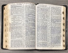 MOROCCO LEATHER Bible; RSV World 1962; Concordance; Thumb Indexed; Color Maps