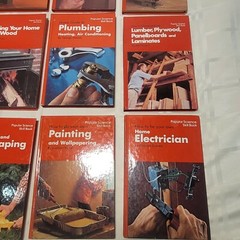 Popular Science How To Skills 16 Books Plumbing Electric Car Maint Patio Decks