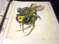 3 ring notebook Tattoo flash Varied artists Circa 2000 and up