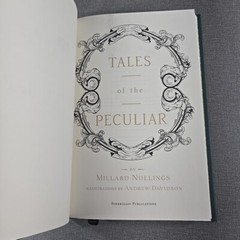 Tales of the Peculiar by Ransom Riggs 2016 Hardcover Book NEW