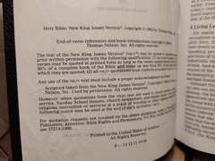Holy Bible : New King James Version – 2006 – Bonded Leather Personal Size w/ Box