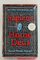 Yuval Noah Harari SAPIENS & HOMO DEUS 2-Book Boxed Set + Bonus Essays NEW SEALED