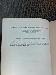 Wild America: Roger Peterson and James Fisher USED FINE First Edition