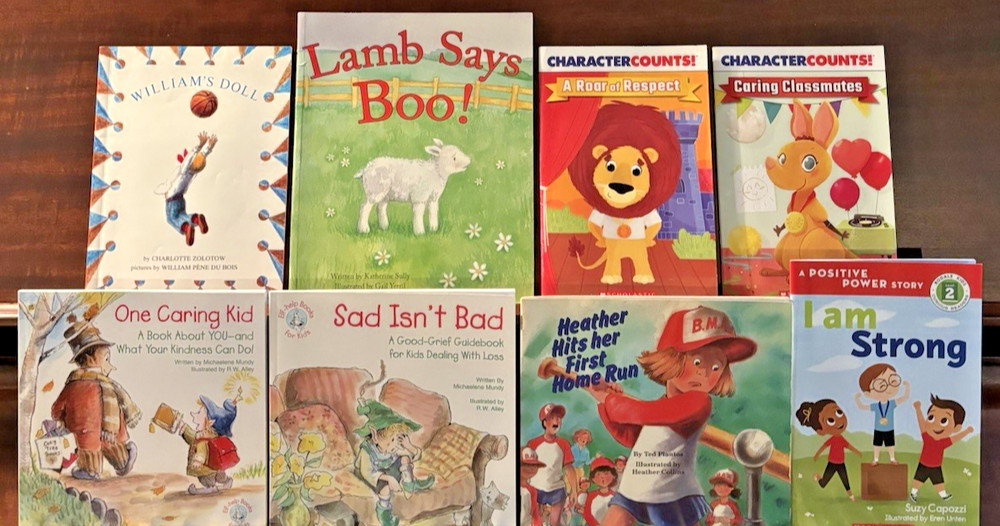 Kids Lot 8 Picture Books PreK-3rd Social Situations Character Counts Daycare