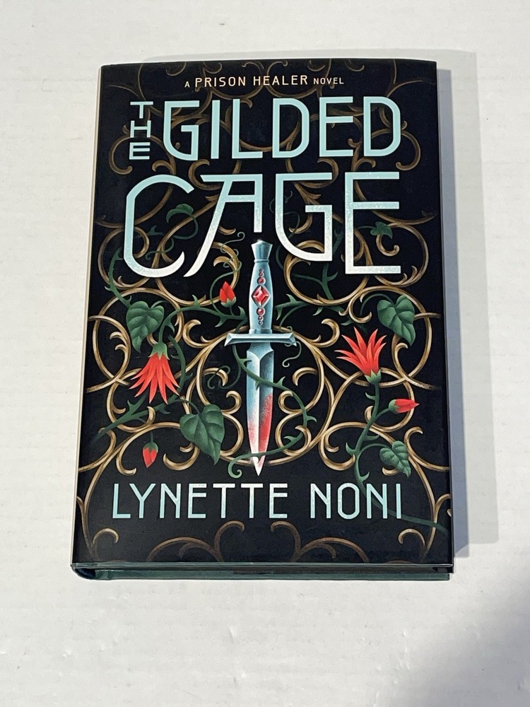 The Gilded Cage – Lynette Noni Sprayed Stenciled Edge 1st Ed HCDJ 2021 Excellent