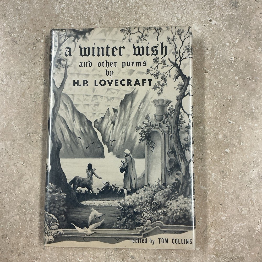 A Winter Wish & Other Poems H.P Lovecraft 1977 First Edition HB Vintage Book