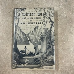 A Winter Wish & Other Poems H.P Lovecraft 1977 First Edition HB Vintage Book