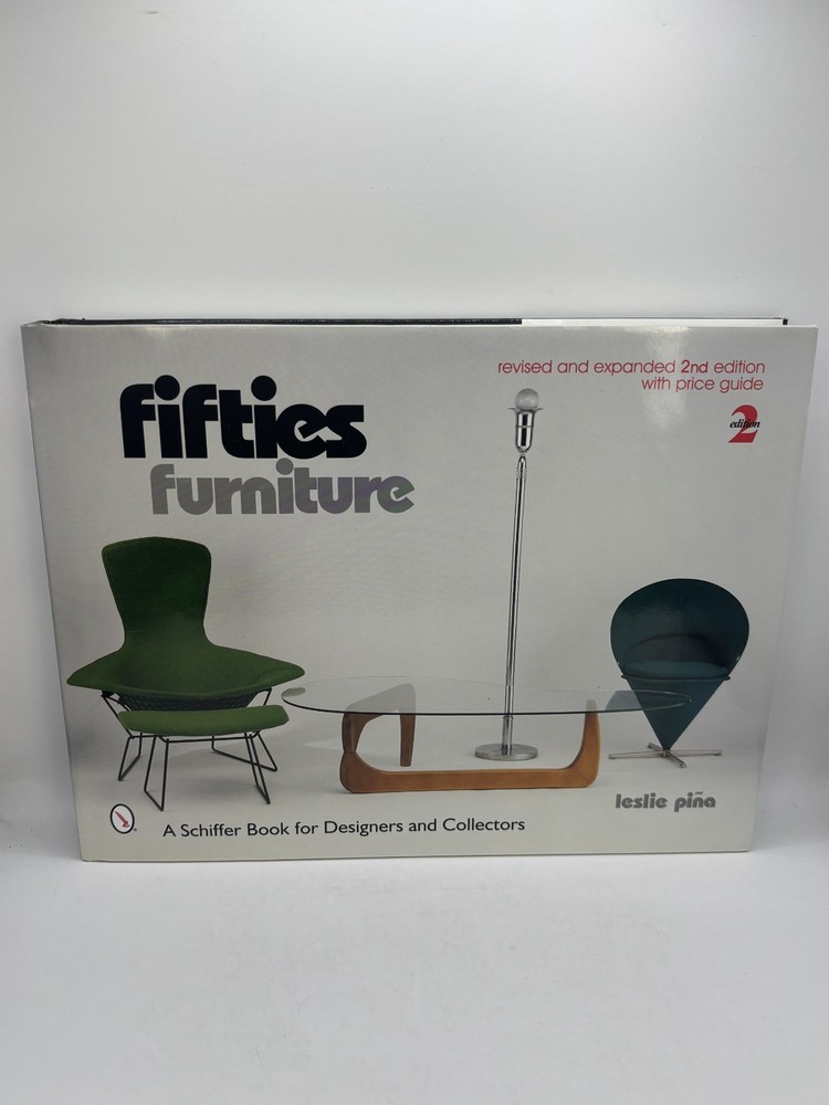 Schiffer Fifties Furniture Design Collectible Hardcover Book 11.5″x9″ 240 pages