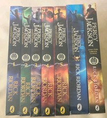 Percy Jackson By Rick Riordan-Collection 7 Books Set Paperback New Kids Books