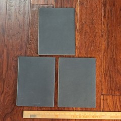 Cahiers Moleskine Set of 3 Plain Journals 120 Pages 7.5″ x 9.75″ Black Notebook*