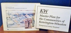 Maryland Kensington Wheaton Master Community Plan MNCPPC Map + Book 1989