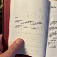 1979 Book of Common Prayer, Economy Edition: Burgundy: CLEAN