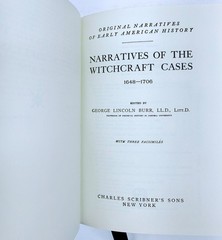 Narratives Of The Witchcraft Cases 1648–1706 George Lincoln Burr Special Edition