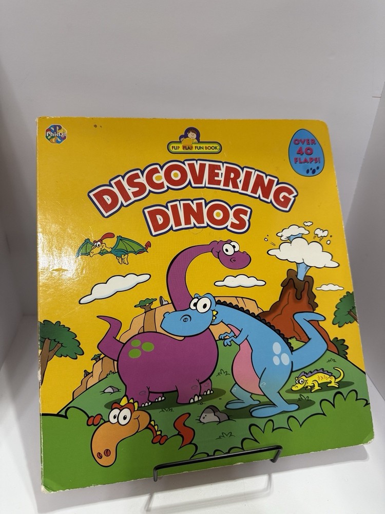 Discovering Dinos Flip Flap Fun Book Children’s Dinosaur Lift-the-Flap