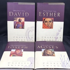 Charles R. Swindoll Great Lives from God’s Word Hardcover Volumes 1 – 4
