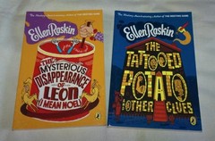 Set of 2 Ellen Raskin chapter books- Newbery Medal author