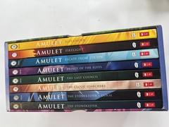 Amulet Eight Book Collection Kazu Kibuishi Scholastic PB Box Set 2018 Comics