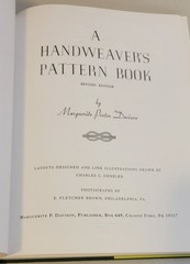 Davison A HANDWEAVER’S PATTERN BOOK~ 240 Pages (1994 Revised Edition) 2007 HC DJ