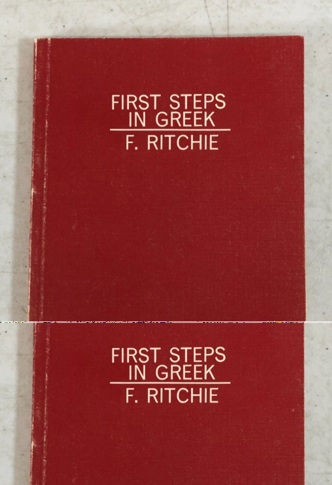 First Steps in Greek, Ritchie, 1973, E-57