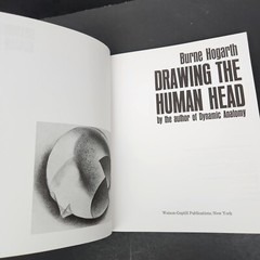 Drawing the Human Head by Burne Hogarth proportions types aging feature movement