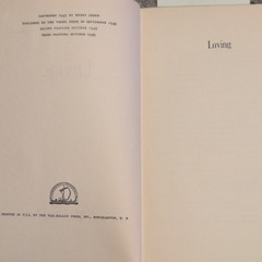 Loving by Henry Green – Viking Press 1949 Hardcover Novel w/ Dust Jacket