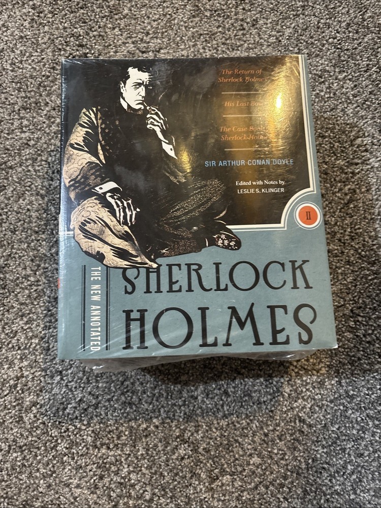 THE NEW ANNOTATED SHERLOCK HOLMES Volume 1 & 2 Paperback Sir Arthur Conan Doyle