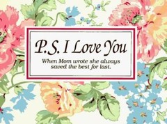 P. S. I Love You: When Mom Wrote She – 1558530711, paperback, H Jackson Jr Brown