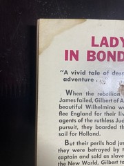 LADY IN BONDAGE – CT Ritchie – adventure – mpb – Ace D-435 – 1959 – Fair/Good