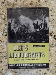 Lee’s Lieutenants Douglas Southall Freeman 3 Volume Set Civil War Robert E Lee