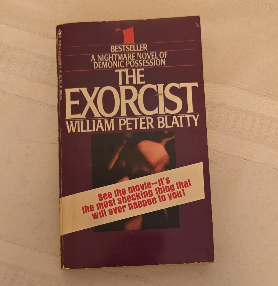 William Peter Blatty The Exorcist Bantam Paperback 1971 Inscribed Unabridged