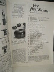 FINE WOODWORKING JULY AUGUST 1983 NO. 41 GIANT TURNINGS SOFTCOVER WITH 102 PAGES