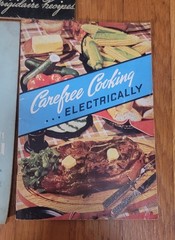 Lot of 5 Vintage Cookbooks 1930s-1950s Frigidair, Miracle Maid, Dormeyer