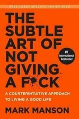 The Subtle Art of Not Giving a Fuck by Mark Manson (2017, Paperback) – VERY GOOD