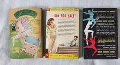 Lot of 18 Vintage Mystery Pulp Paperbacks: Halliday, Kaufman, Stout, Coxe, Ronns