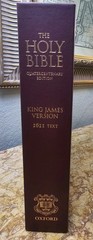 Oxford Quatercentenary 400th 1611 KJV Holy Bible Leather Deluxe Edition NEW L@@K