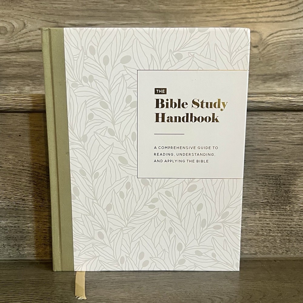 The Bible Study Handbook by The Daily Grace Co. (Hardcover, 2024)