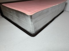 Life Application Study Bible New Living Translation – Pink / Brown Cover + Case