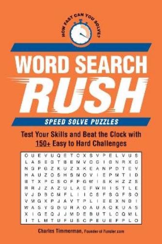 Charles Timmerman Word Search Rush (Paperback) Speed Solve Puzzles (UK IMPORT)