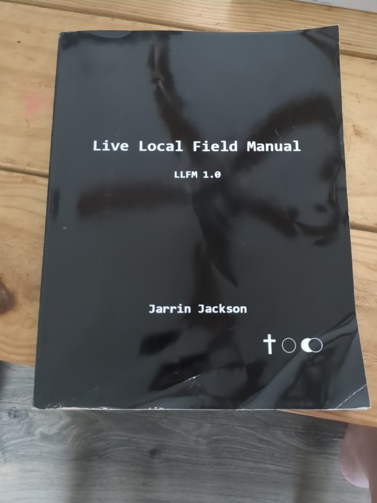 Christian Live Local Manual LLFM 1.0, Jarrin Jackson SIGNED 2022 Workbook Unused