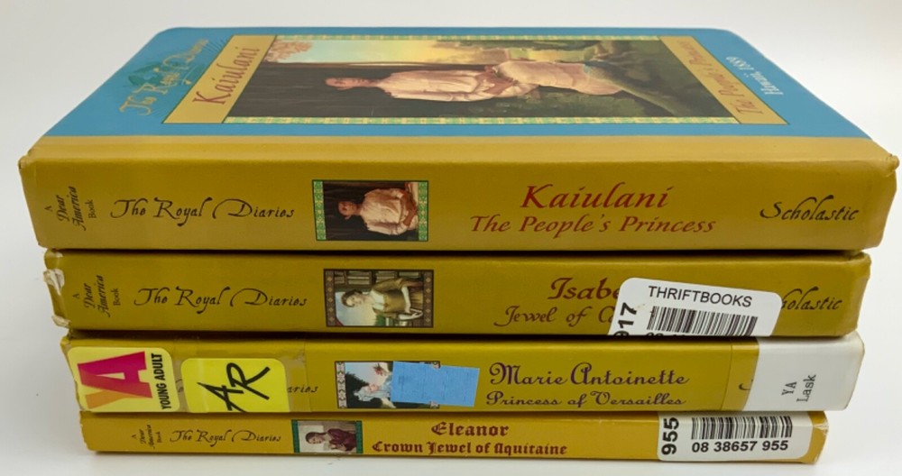 A Dear America Book: The Royal Diaries Lot of 4 Hardcover Scholastic
